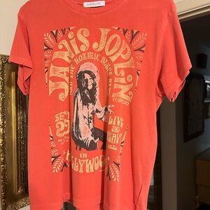 Daydreamer Red Janis Joplin Graphic Tee